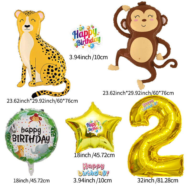Monkey Leopard Zoo Numbers 0-9 - Wedding Zoo review and price