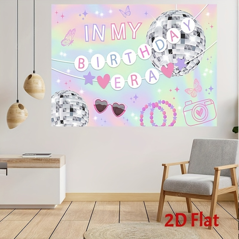 A 2D printed banner with the t - Wedding Superstar review and price