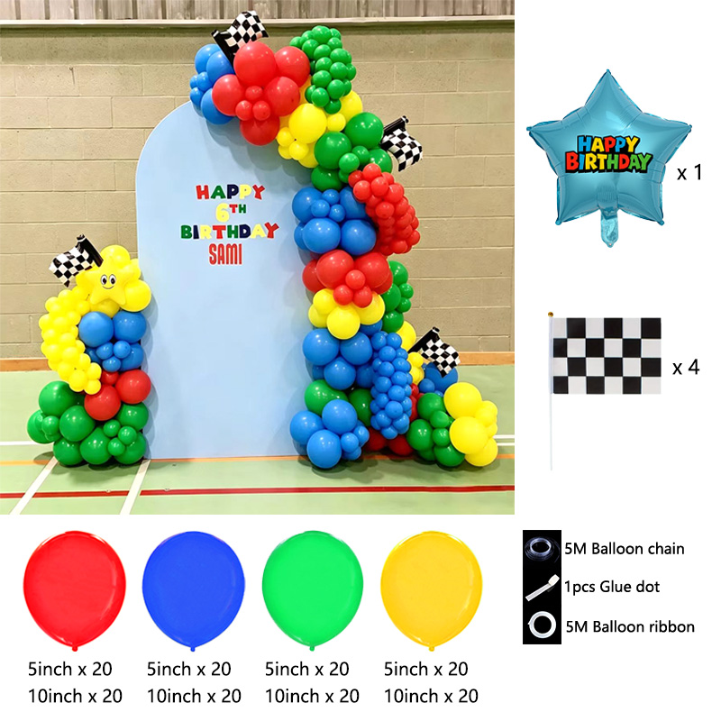 Mushroom Star Balloon Garland  - Wedding Superstar review and price