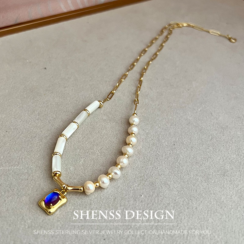 Natural 5-6mm Pearl Shell Neck - Wedding Package Gold review and price