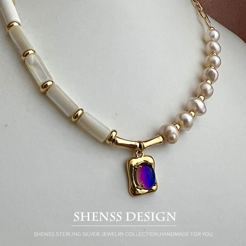 Natural 5-6mm Pearl Shell Neck - Wedding Package Gold review and price