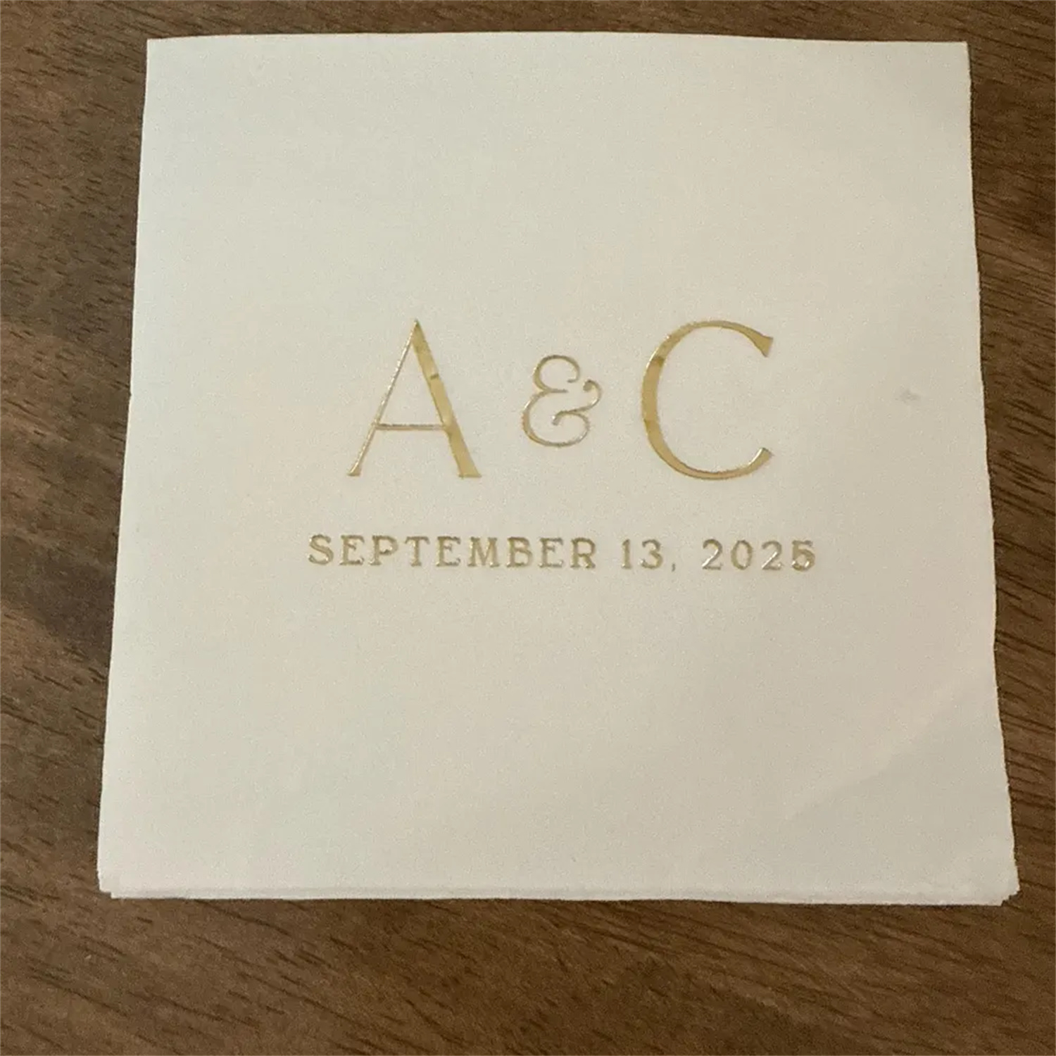 Wedding Cocktail Napkins Initi - Wedding Package Gold review and price