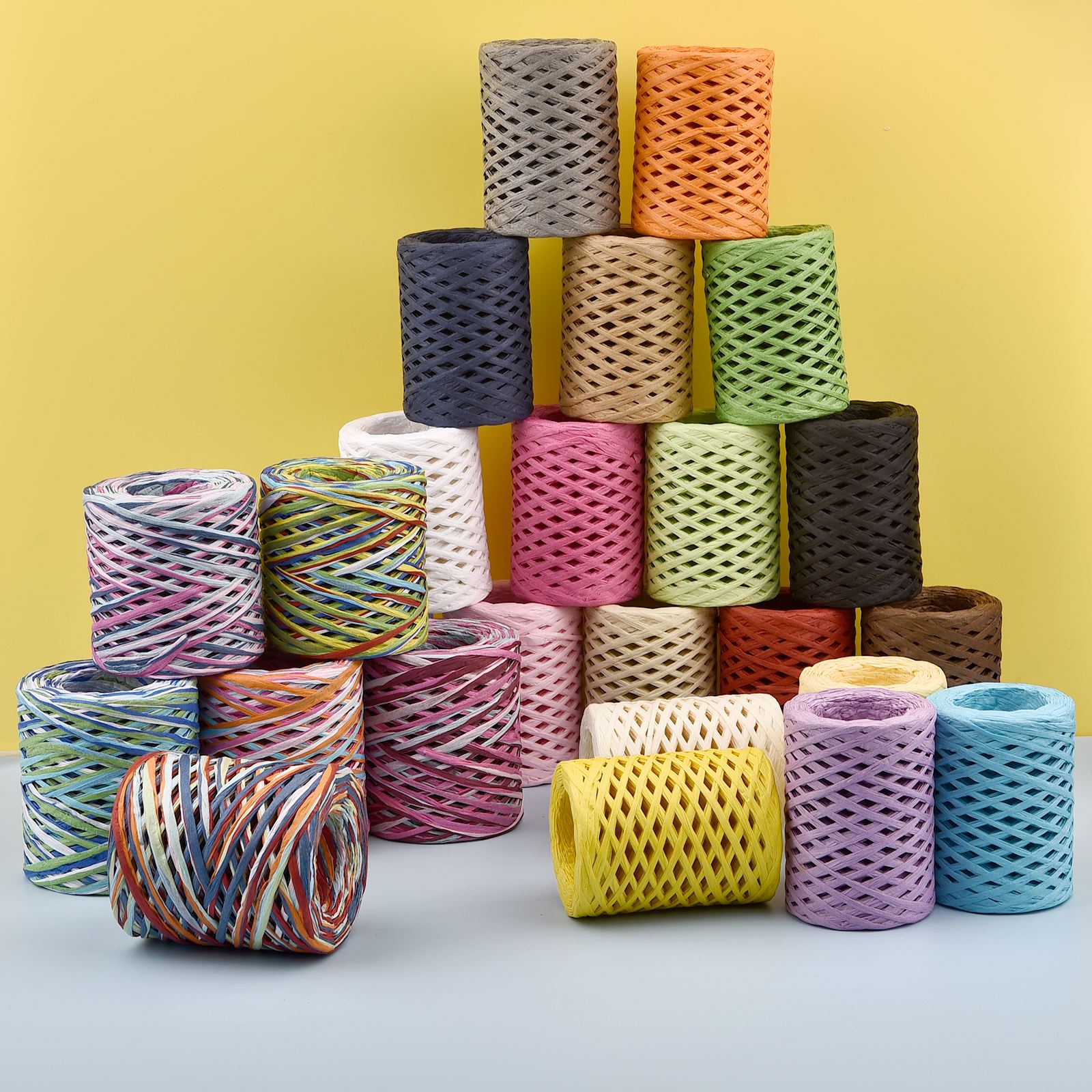 100M/Roll Raffia Paper Ribbon  - Papercraft Supply Ribbon review and price