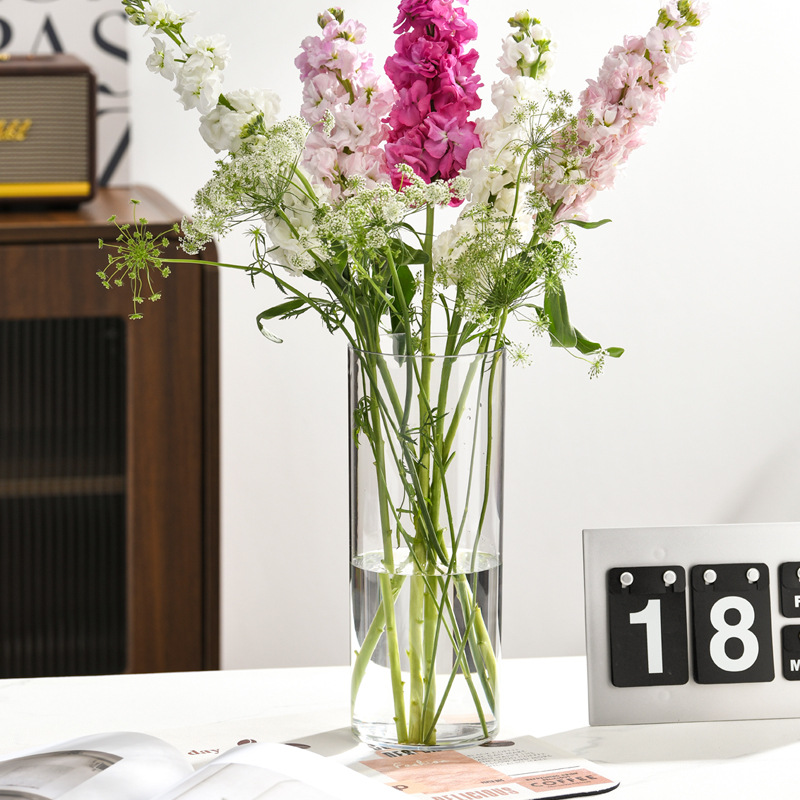 New Acrylic Clear Cylinder Flo - Centerpiece Vase Tall review and price