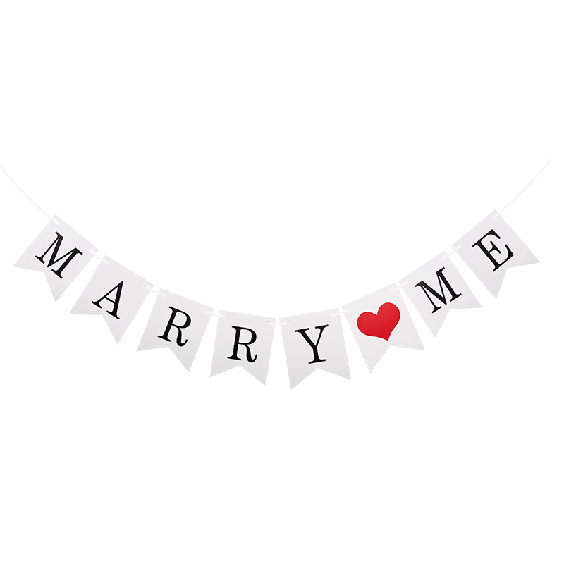 Wedding Marry Me Love Bunting  - Wedding Supply Rentals review and price