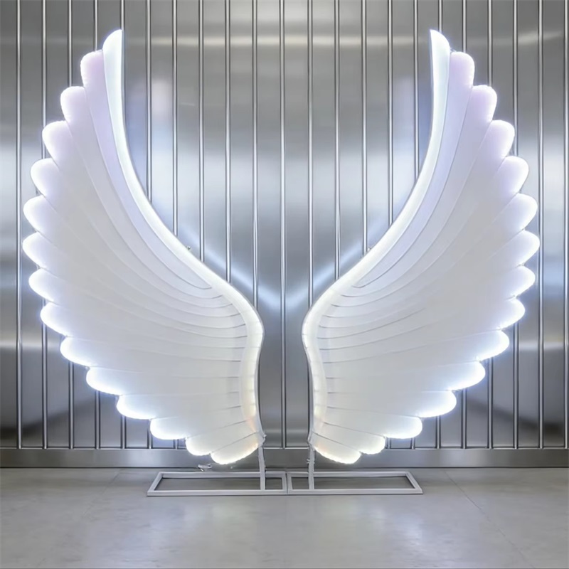 Glowing Angel Wings Light Prop - Wedding Led review and price