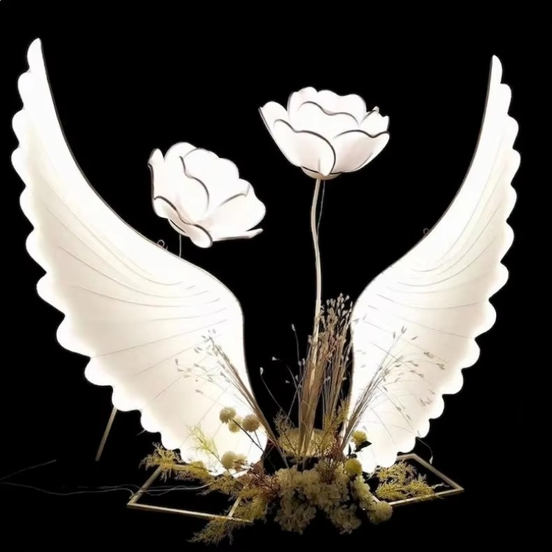 Glowing Angel Wings Light Prop - Wedding Led review and price