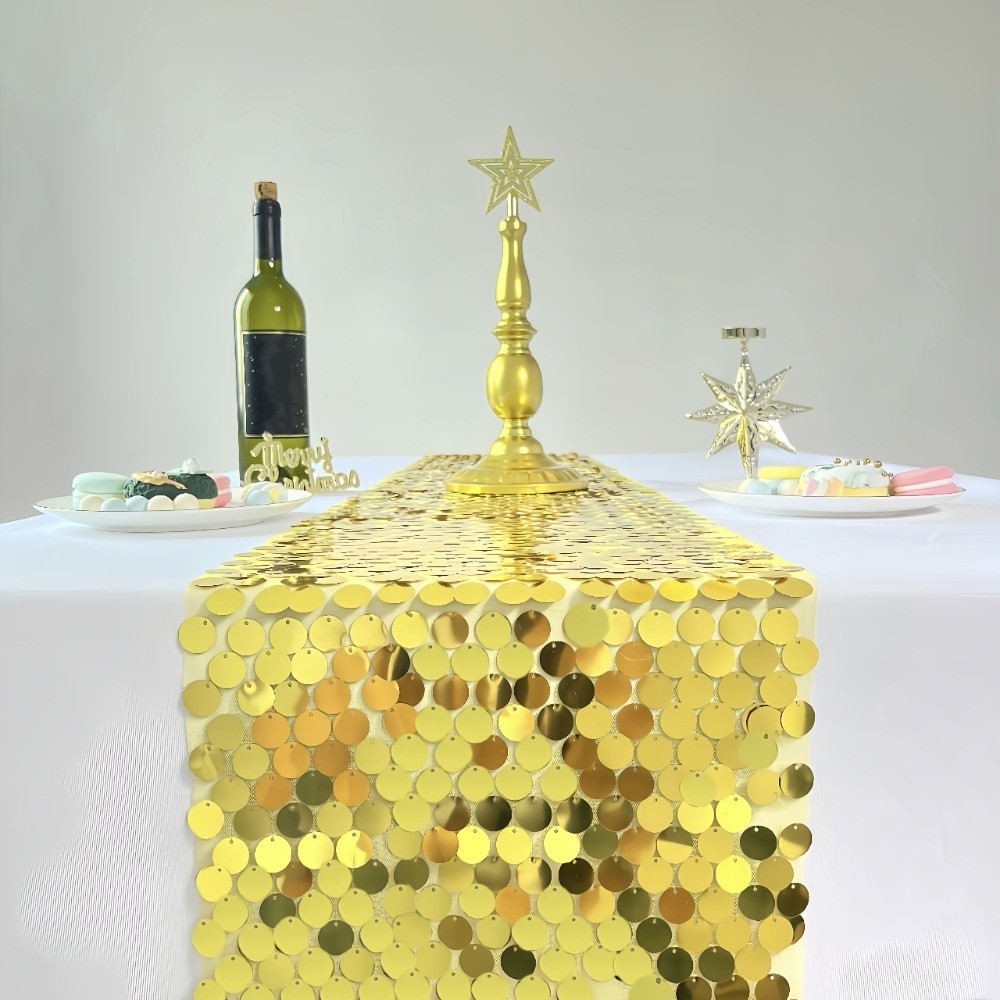 Fish Scale Sequins Table Runne - Table Runner Sequin review and price