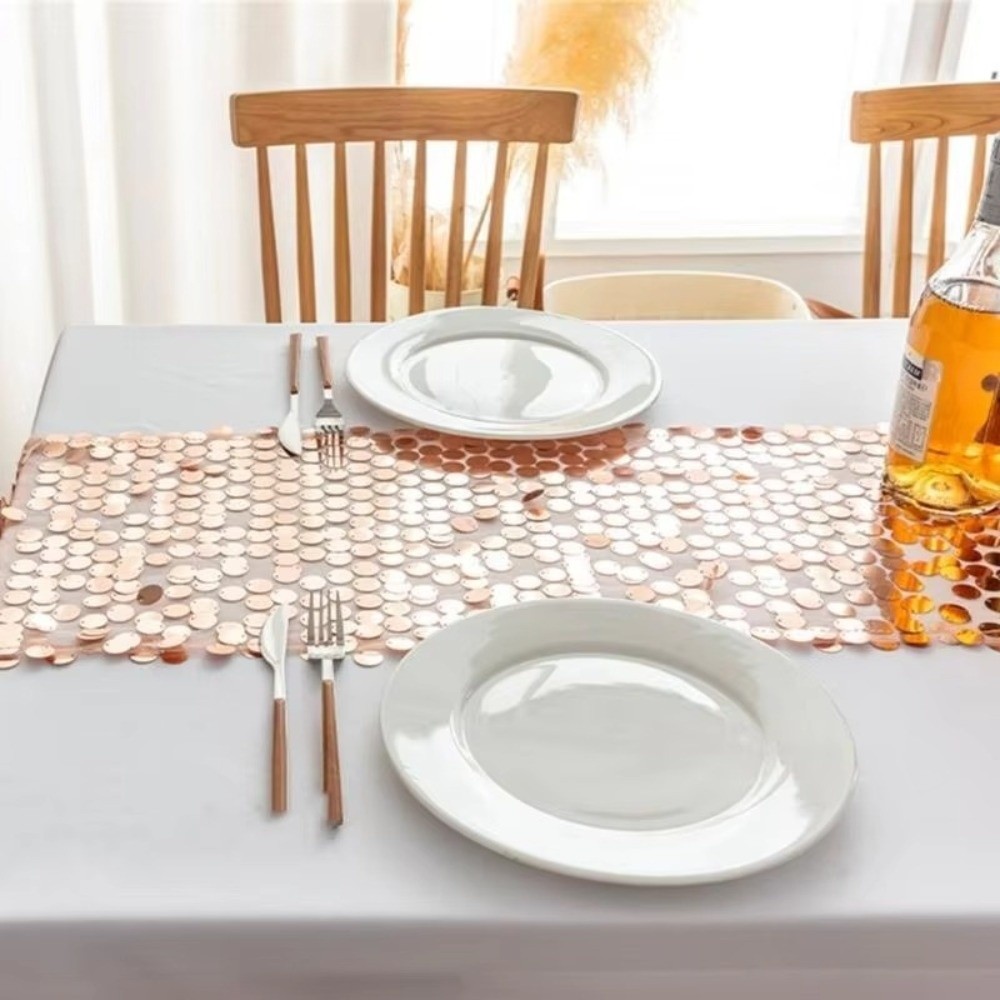 Fish Scale Sequins Table Runne - Table Runner Sequin review and price