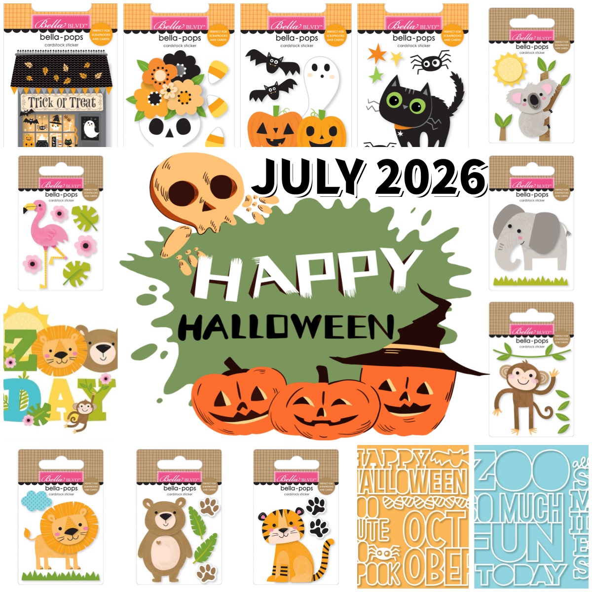 Halloween Zoo Day Ghost Metal  - Wedding Zoo review and price