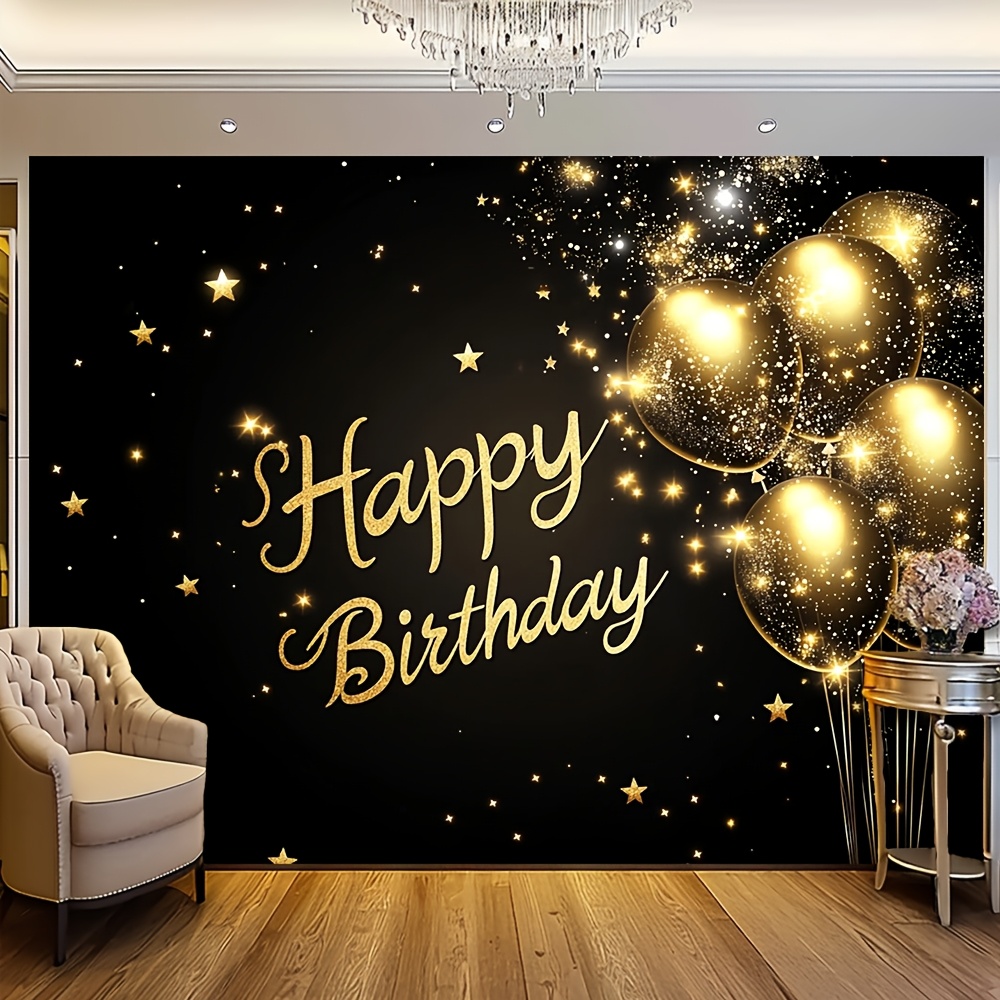 1pc super large black and gold - Wedding Superstar review and price