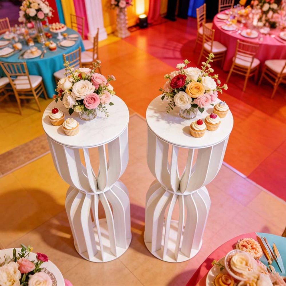 Hourglass PVC Roman Column Flo - Wedding Supply Rentals review and price