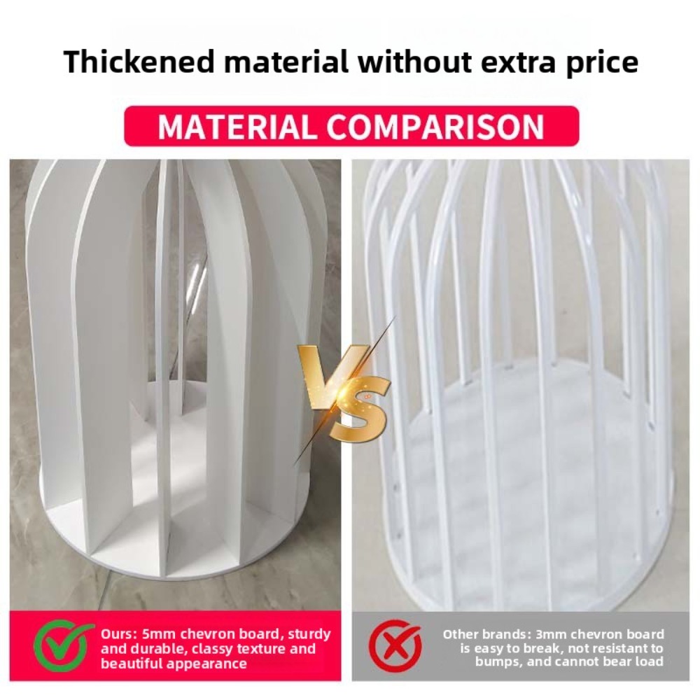 Hourglass PVC Roman Column Flo - Wedding Supply Rentals review and price