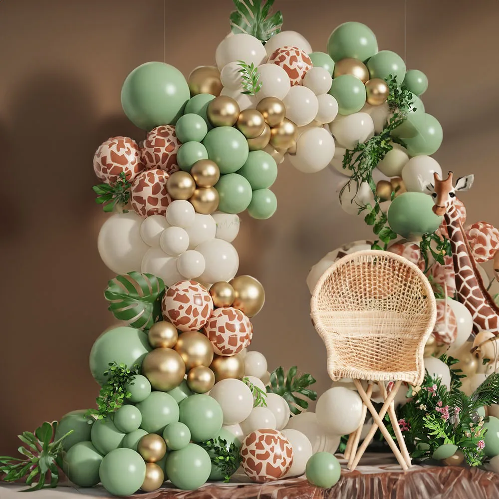 Jungle Safari Green Balloon Ga - Wedding Day Supply Kit review and price