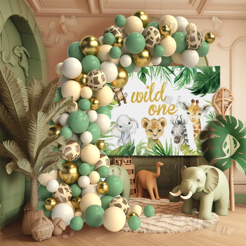 Jungle Safari Green Balloon Ga - Wedding Day Supply Kit review and price