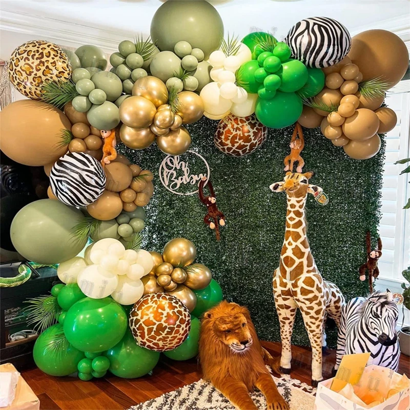 Jungle Safari Green Balloon Ga - Wedding Day Supply Kit review and price