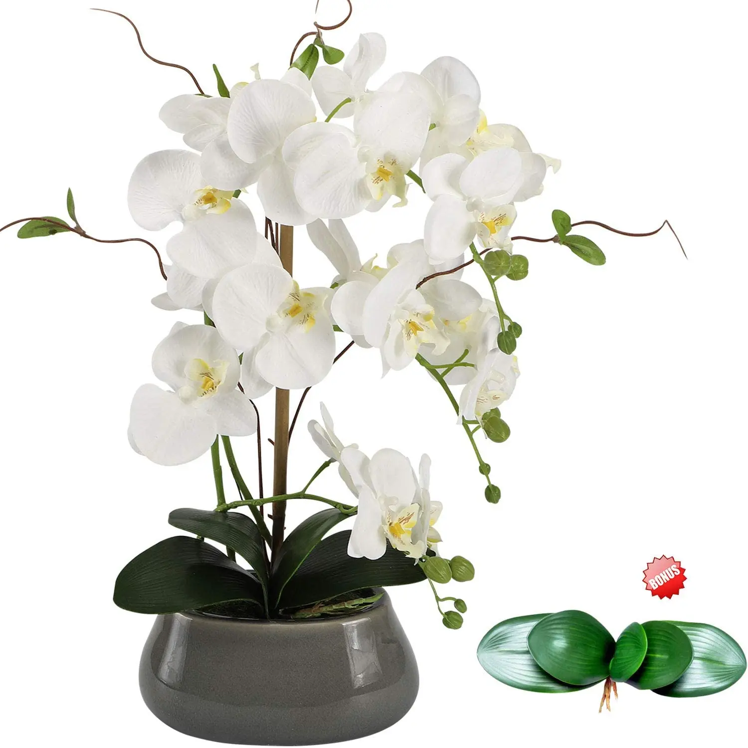 Artificial Orchid Flowers Cent - Flower Girl Basket review and price