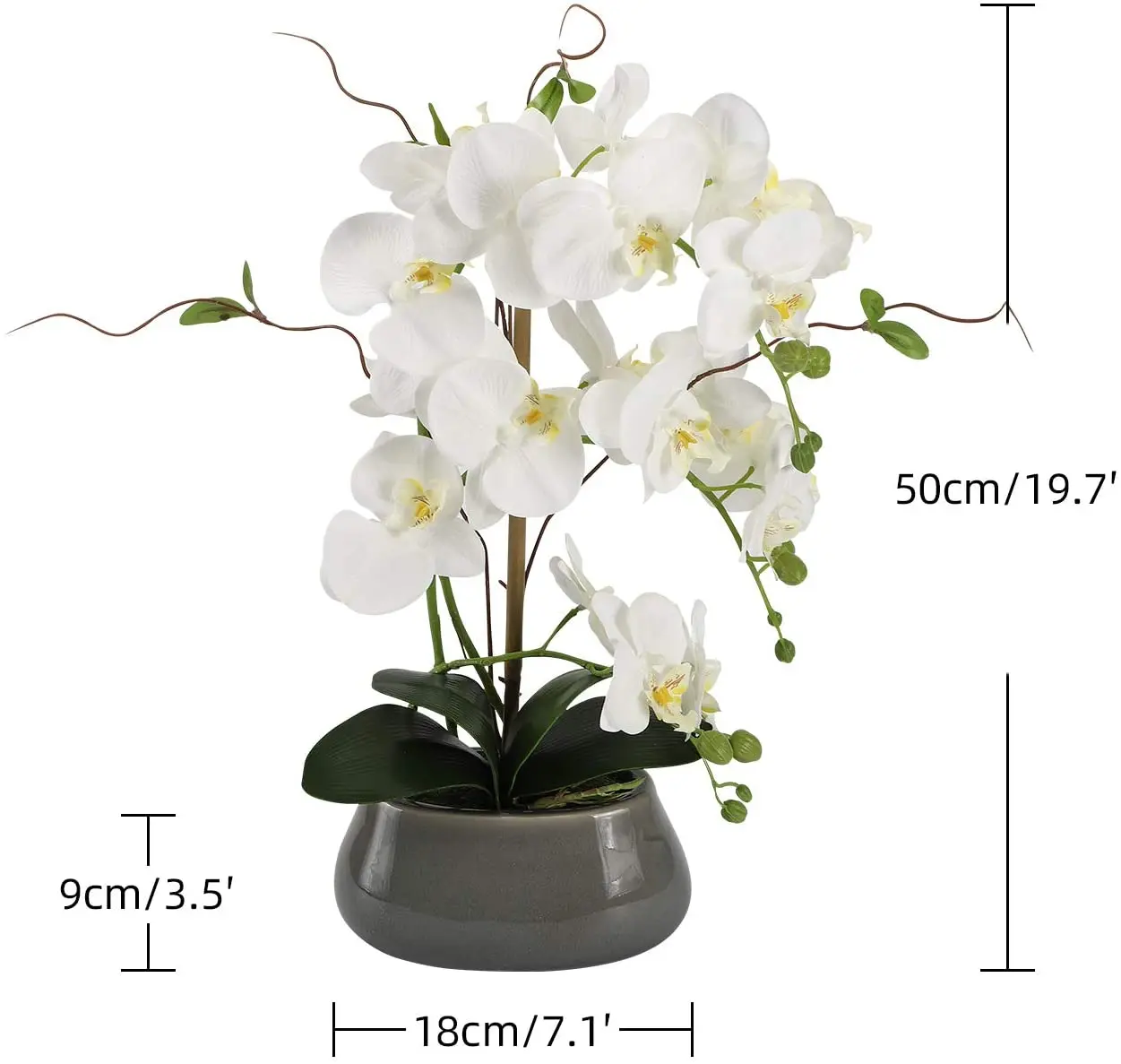 Artificial Orchid Flowers Cent - Flower Girl Basket review and price