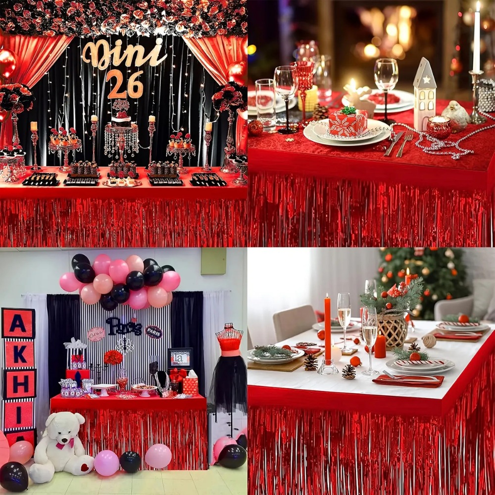 22Pcs Red Foil Streamers & Red - Wedding Supply Canada review and price