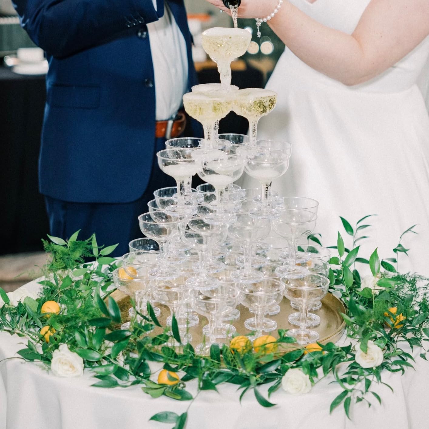 20/40/60Pcs Wedding Champagne  - Champagne Tower Set review and price