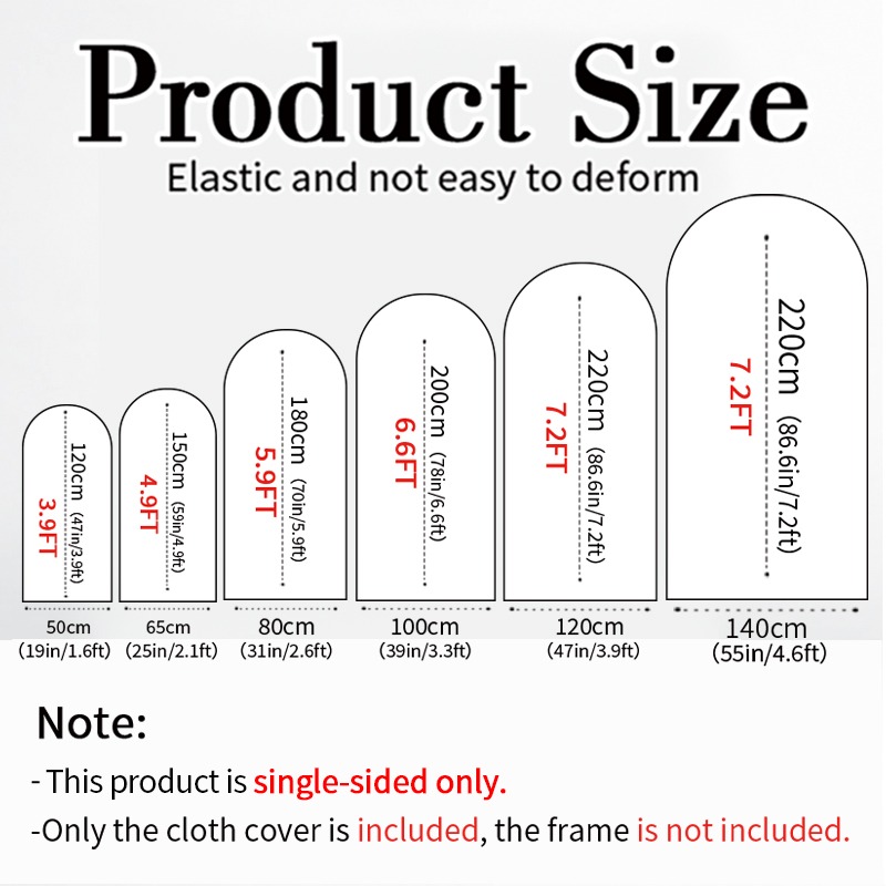 2D Flat Arch Backdrop Cover Si - Wedding Zoo review and price