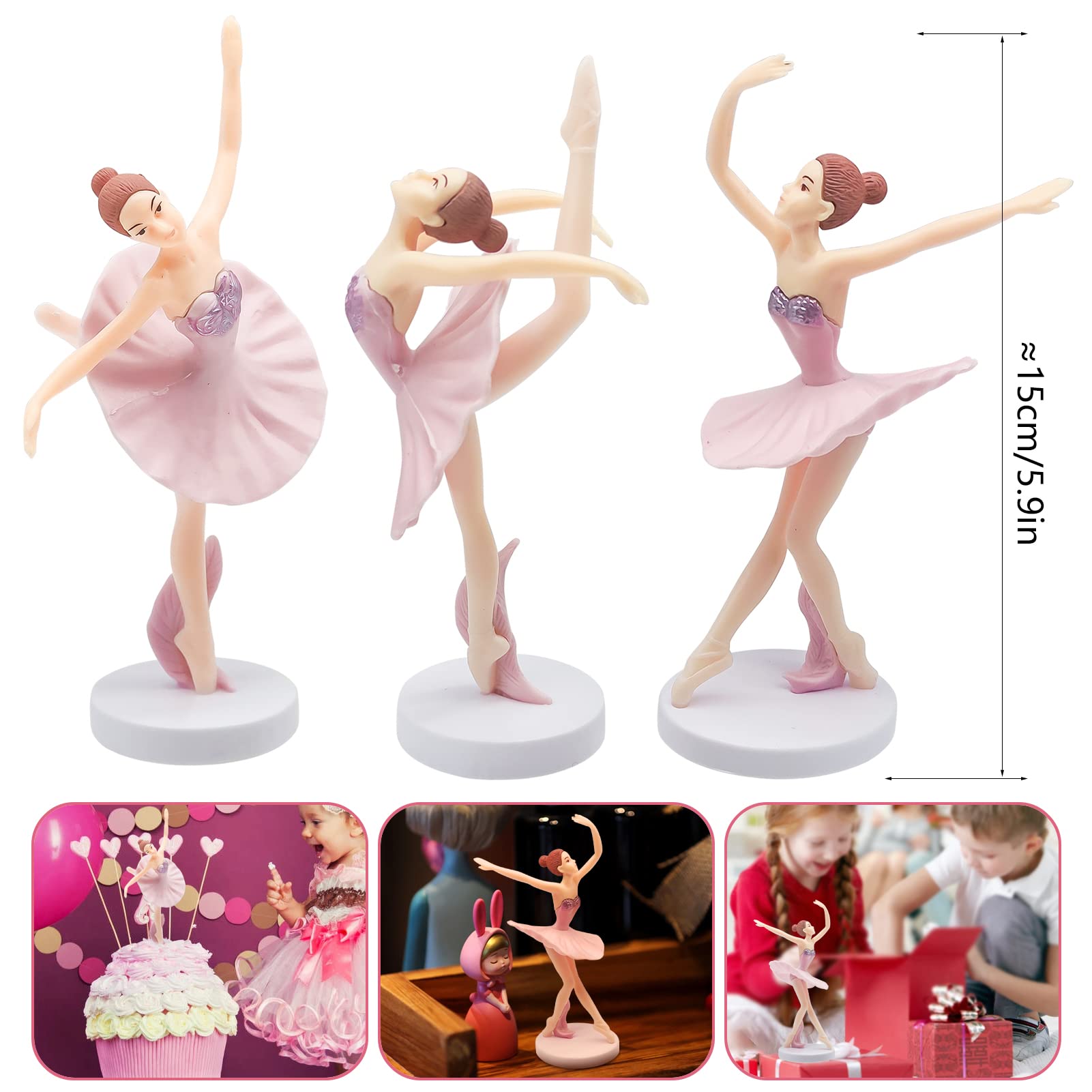 3pcs Good Quality Ballerina Fi - Good Supply Wedding Cake review and price