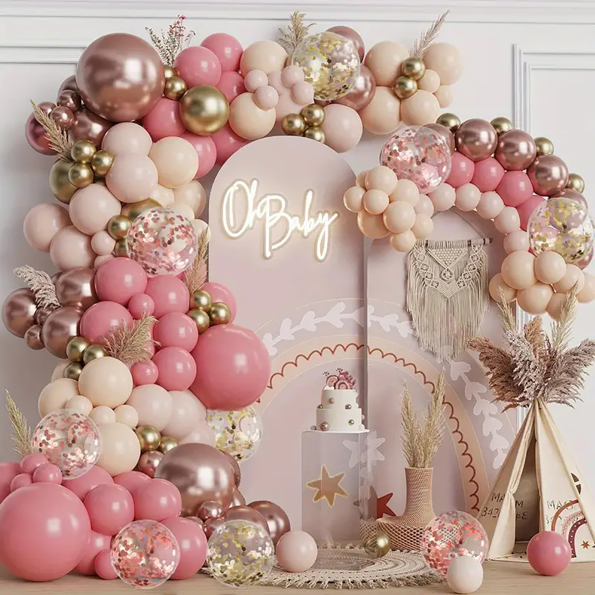 137pcs Vintage Pink Rose White - Wedding Day Supply Kit review and price