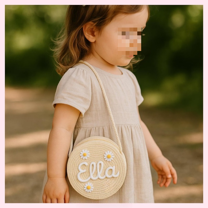 1pcs Personalized Handmade Str - Flower Girl Basket review and price