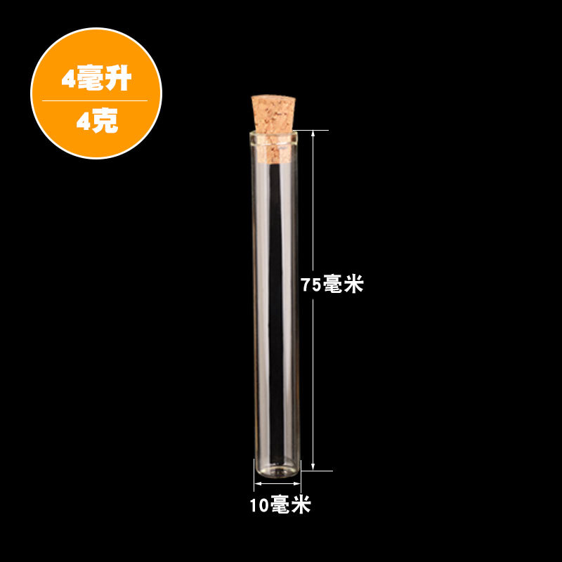 200pcs 10x75mm Transparent Gla - Wedding Zoo review and price