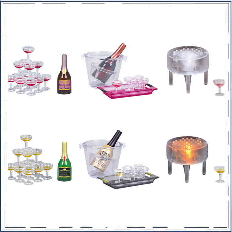 Gashapon Mini Wine Glass Champ - Champagne Tower Set review and price
