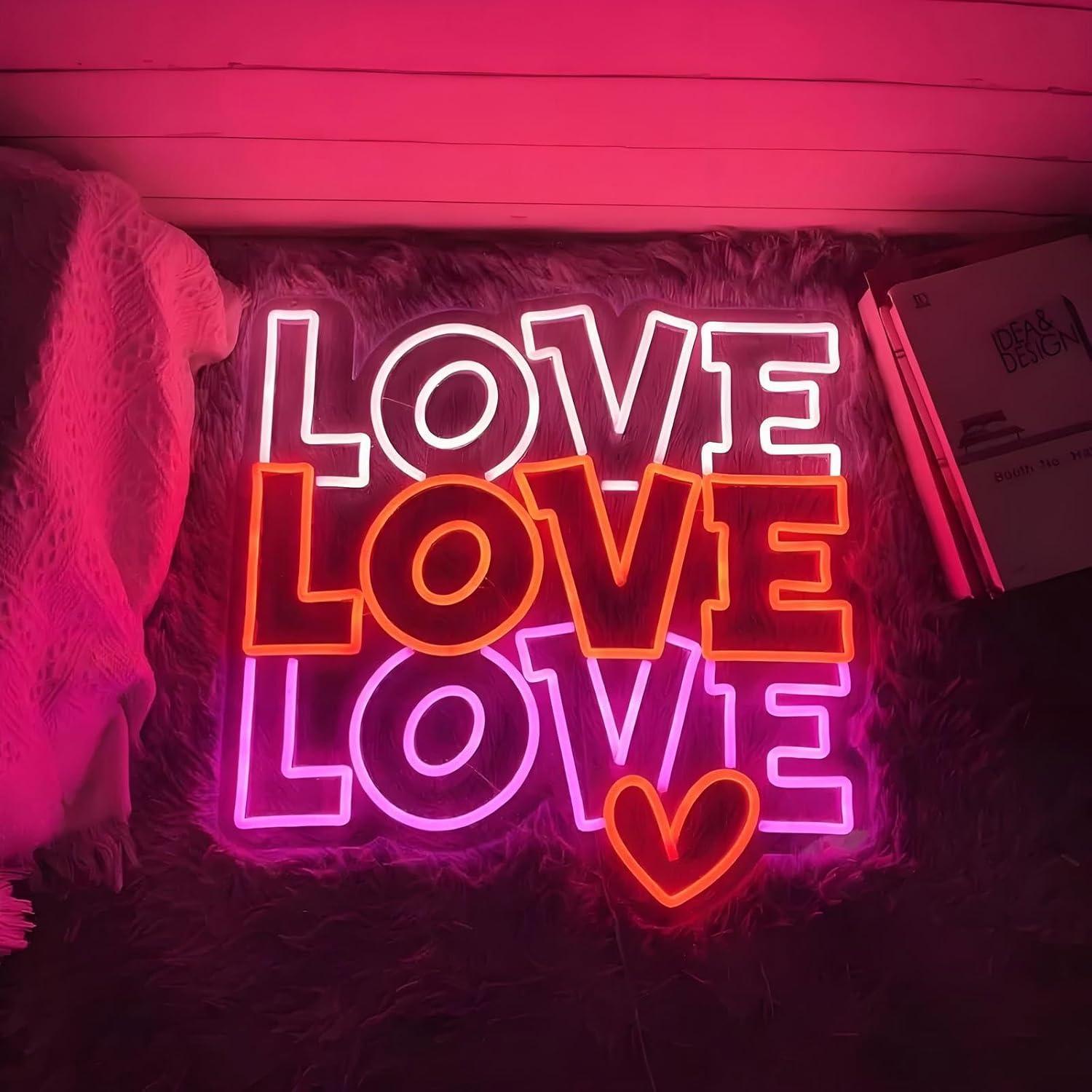 Love Neon Sign USB Dimmable LE - Wedding Led review and price