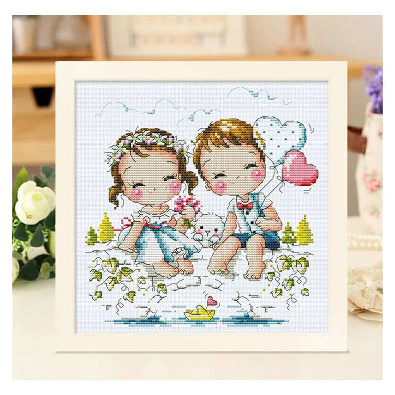 Amishop Counted Cross Stitch K - Wedding Package Gold review and price