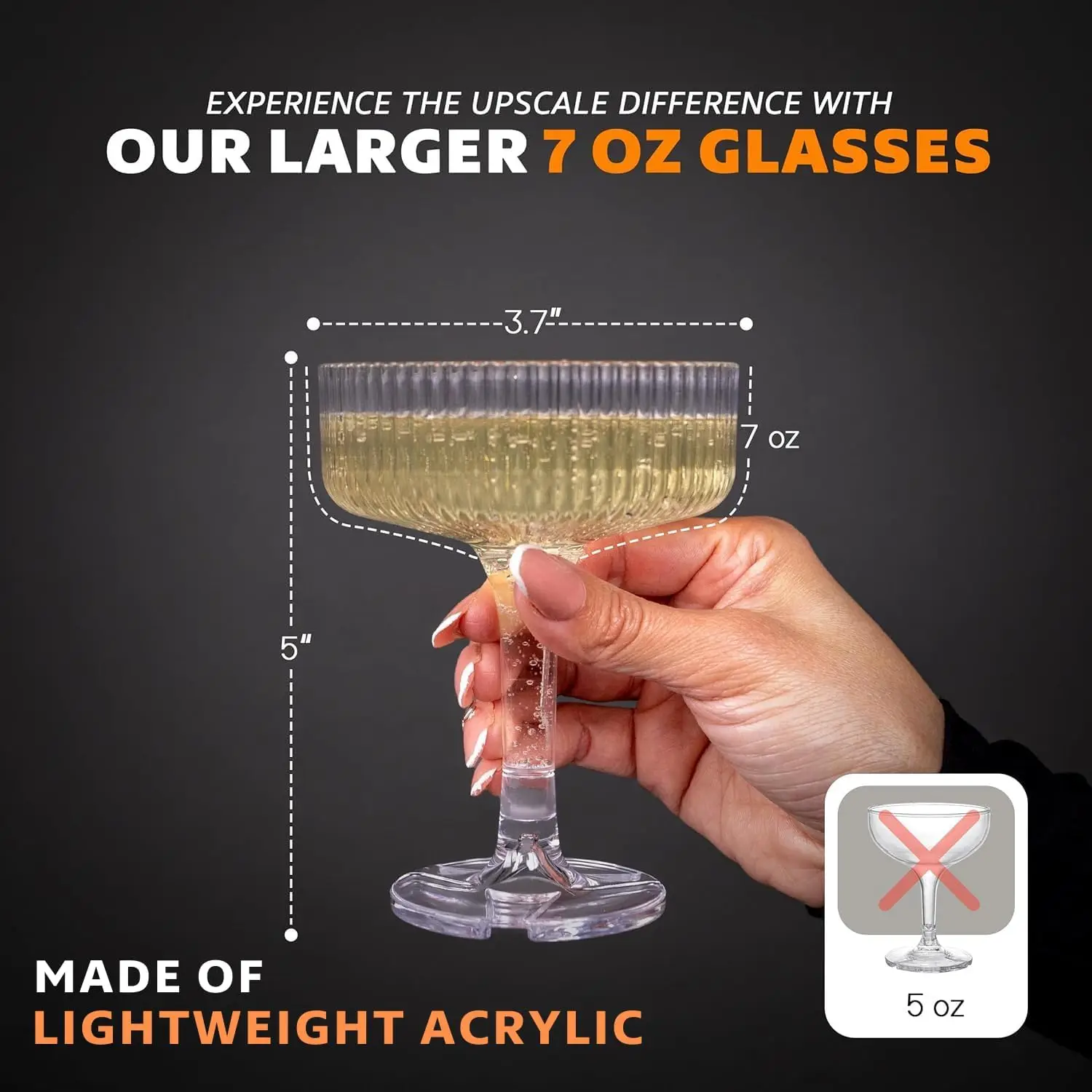 20-60PCS Acrylic Champagne Tow - Champagne Tower Set review and price