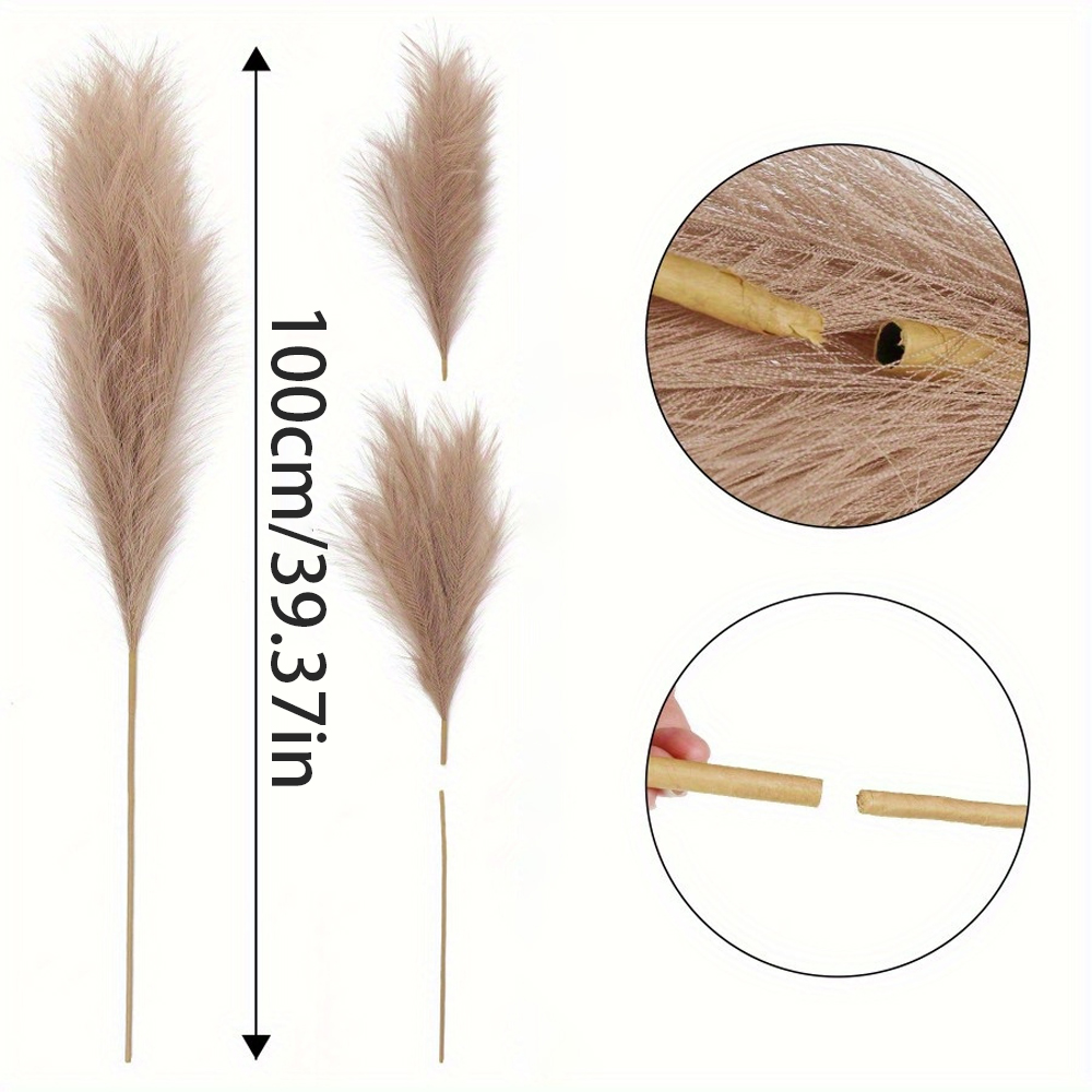 39 Inch Large Pampas Grass Art - Centerpiece Vase Tall review and price