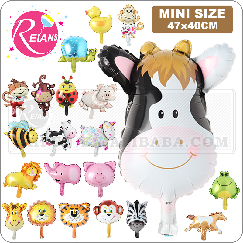 Mini Animal Head Foil Balloon, - Wedding Zoo review and price