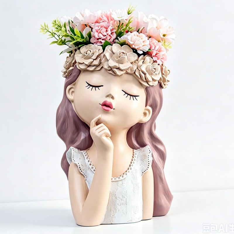 Contemplative Flower Fairy Vas - Centerpiece Vase Tall review and price