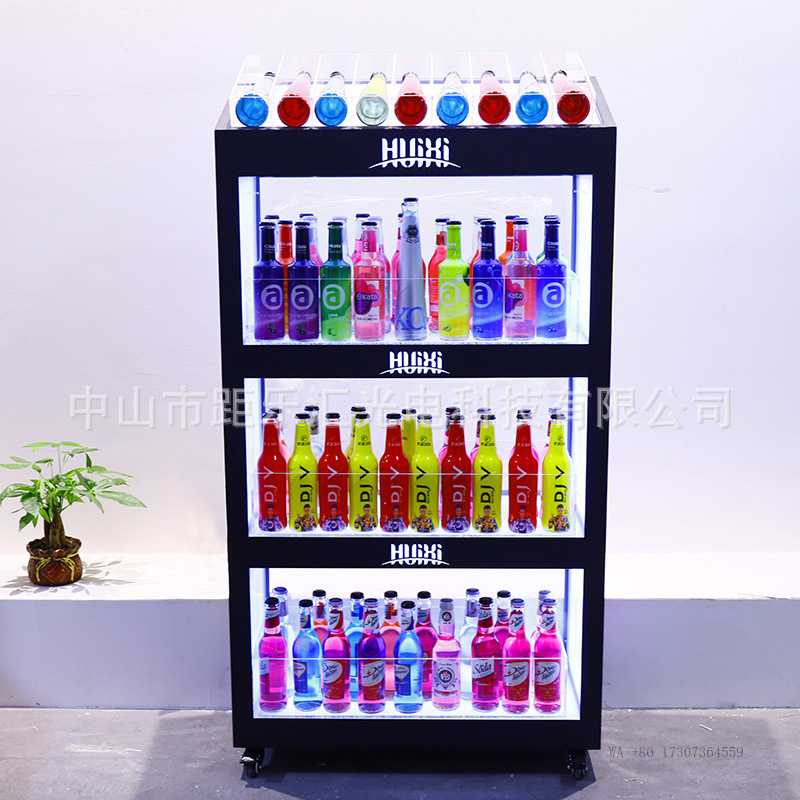 BarKTVIlluminated wine cabinet - Champagne Tower Set review and price