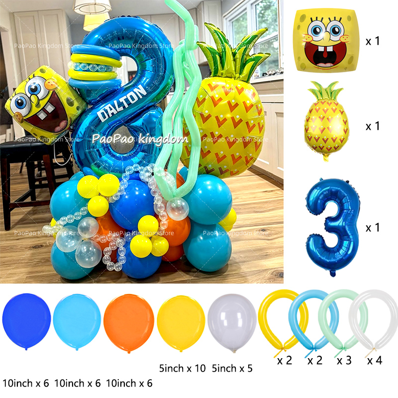 Cartoon SpongeBob Party Balloo - Wedding Day Supply Kit review and price