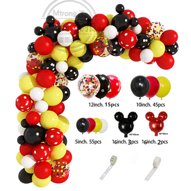 Red Black Yellow Balloon Garla - Wedding Day Supply Kit review and price