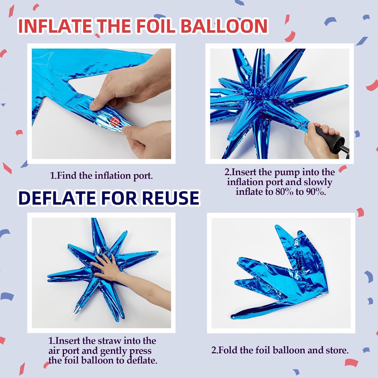 129pcs Red White and Blue Ball - Wedding Day Supply Kit review and price
