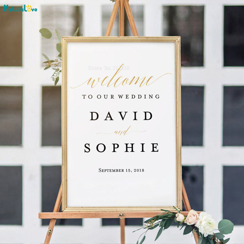 Gold and Black Wedding Welcome - Wedding Package Gold review and price