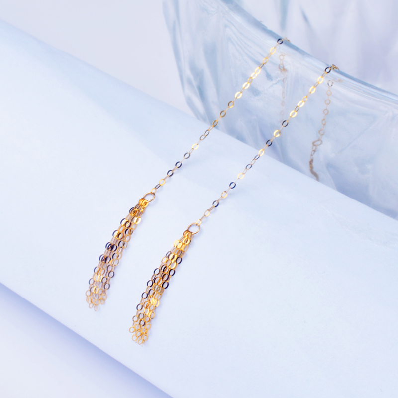 New 18K Yellow Gold Earrings   - Wedding Package Gold review and price